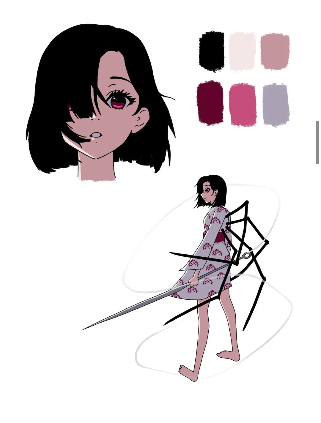 [OC]how are we feeling about this waifu