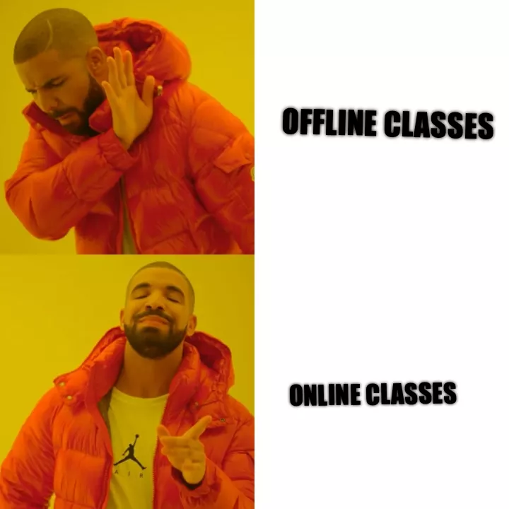Offline and online classes
