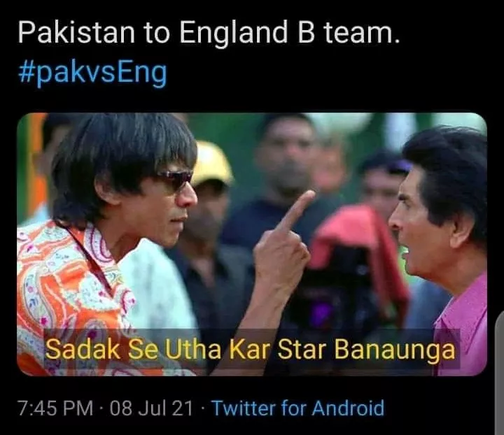 Pakistan team ke dareya dilli