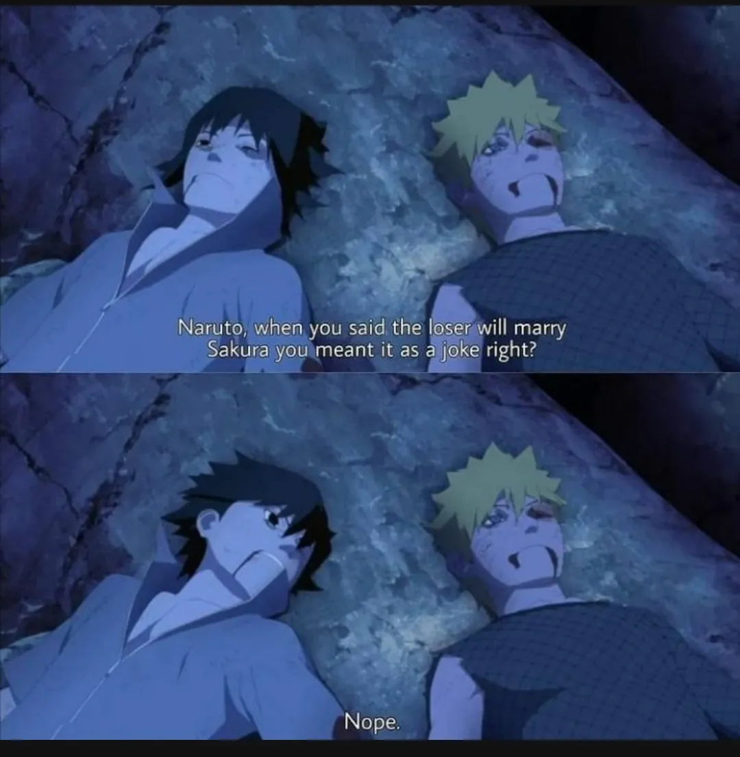 Poor sasuke