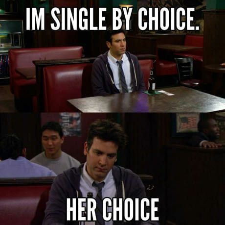 "Look around you, Ted... you're all alone"