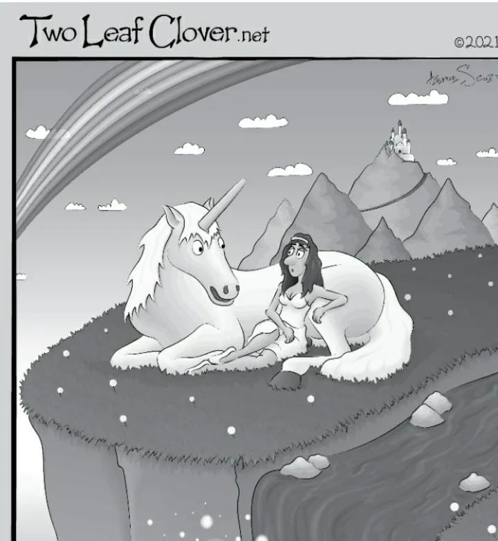 Rainbows and unicorn