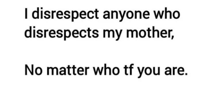 Respect moms