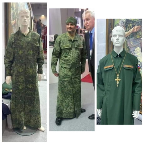 Russia made official Battle-mage robe. Your move, NATO.