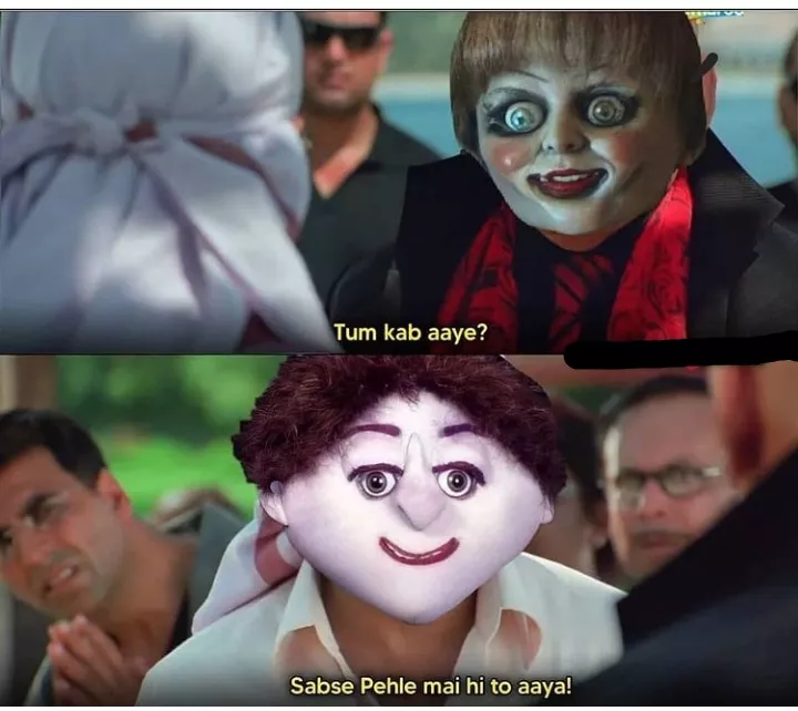 Sabse pahle tumhe aaya 😏