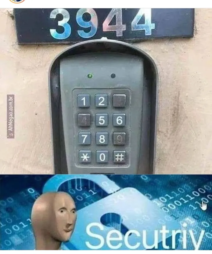 Secquerity is very important