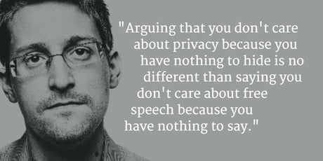 Snowden, Ladies &amp; Gents. Defending your rights for privacy &amp; free speech. Start defending yours if you care!