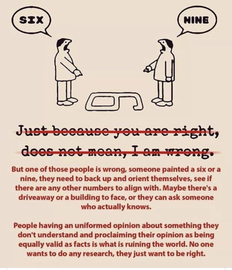 Sometimes there is no grey area...