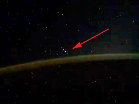 Spotted from the International Space Station