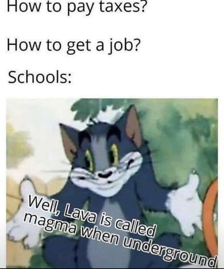 Such beneficial knowledge twas learnin about lava