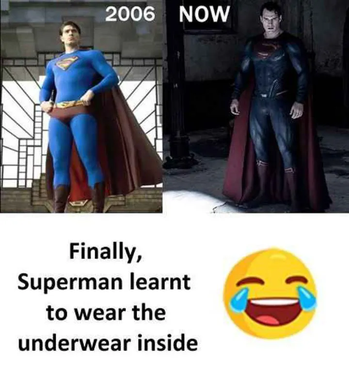 Superman learnt that