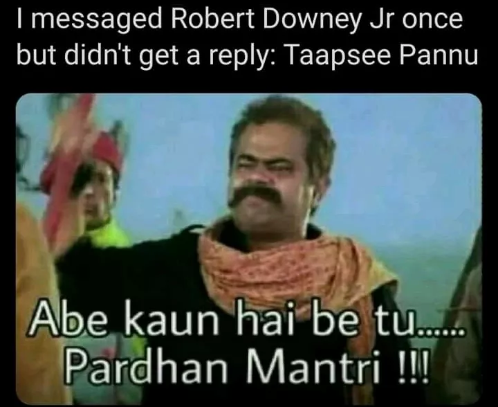 Taapsee pagal ho gayi hai