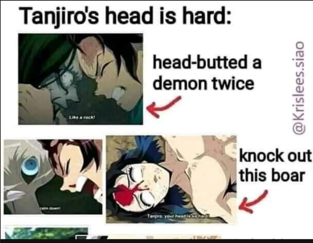 Tanjirou got defeated by a book