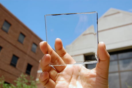 The future of solar panels, transparent solar panels to turn windows into green energy