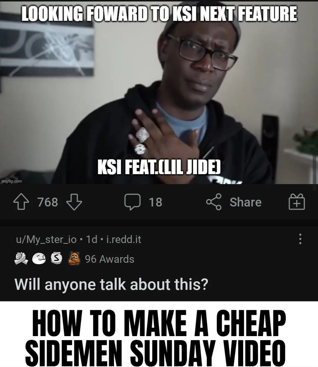 The last letter of his name is "e"