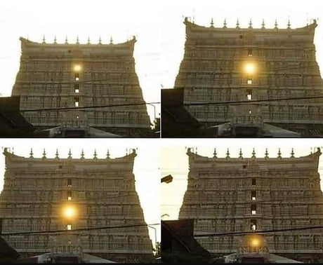 The Padmanabaswamy Hindu Temple in India Was Made For Sunsets!