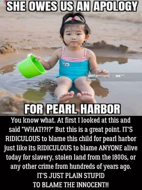 The people must not blame the son for the father's sins... tis f**king geh, bruh. -Some dude bro, idk what year.