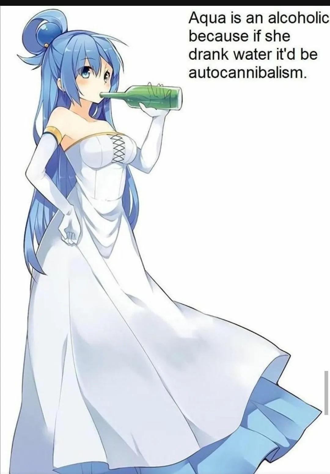 The real reason why Aqua drinks alcohol