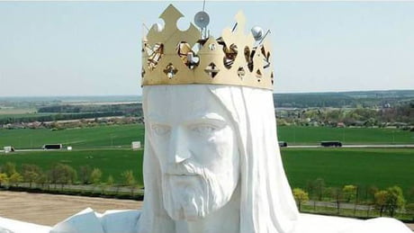 The Statue of Jesus in Poland Provides internet to Nearby Villages.