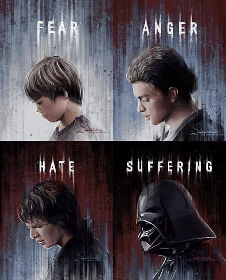 The tragedy of Anakin Skywalker