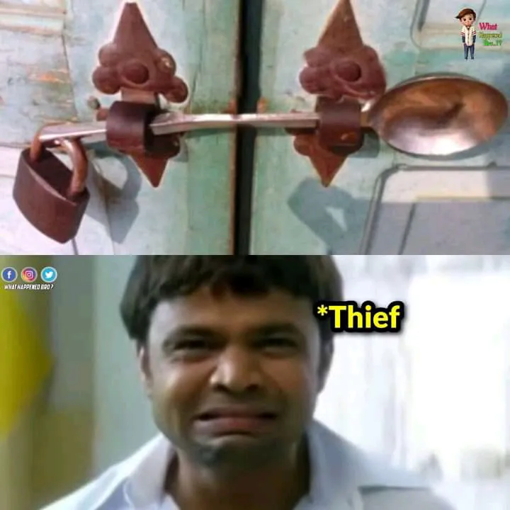 Thief confusion 😂😂😂😂