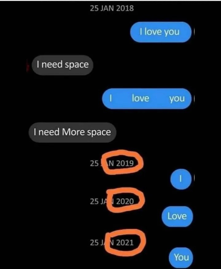 Too much space
