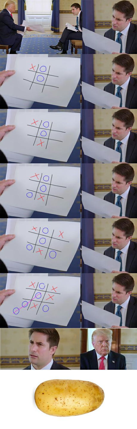 Trump tac toe