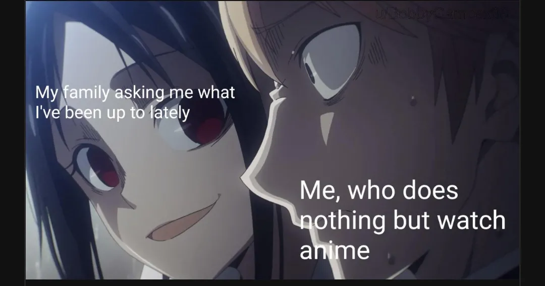 What family gathering are like for weebs