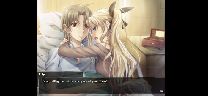 What i learn from this game is... You can have sex with a blind person, why? Coz she cant see you. And imo lilly is the best, so fckn happy