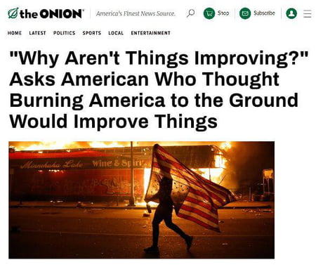 When satire becomes reality