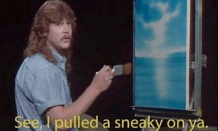 When she's giving you head and suddenly slips her finger into your bum