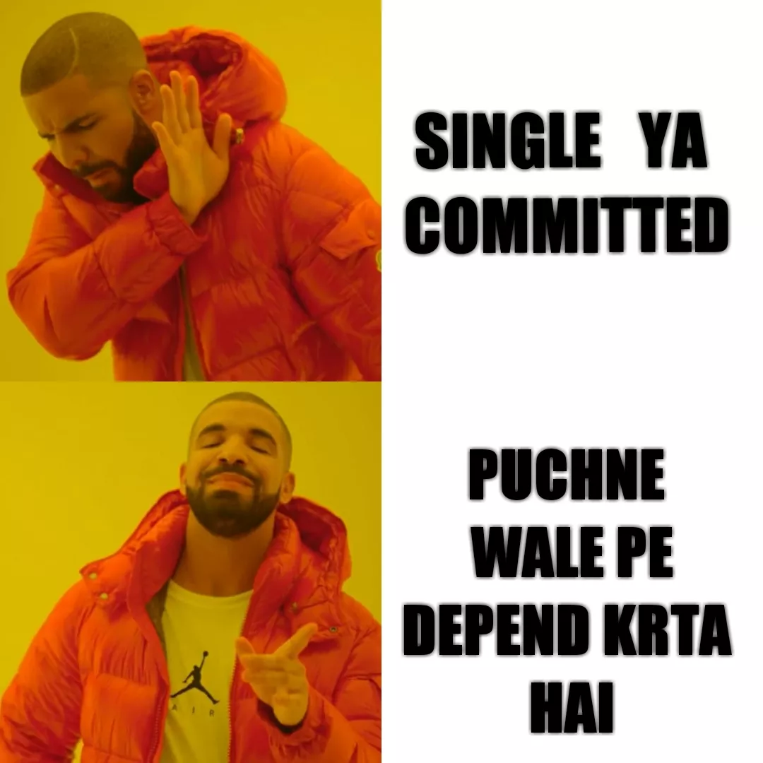 When someone asks you about your relationship status