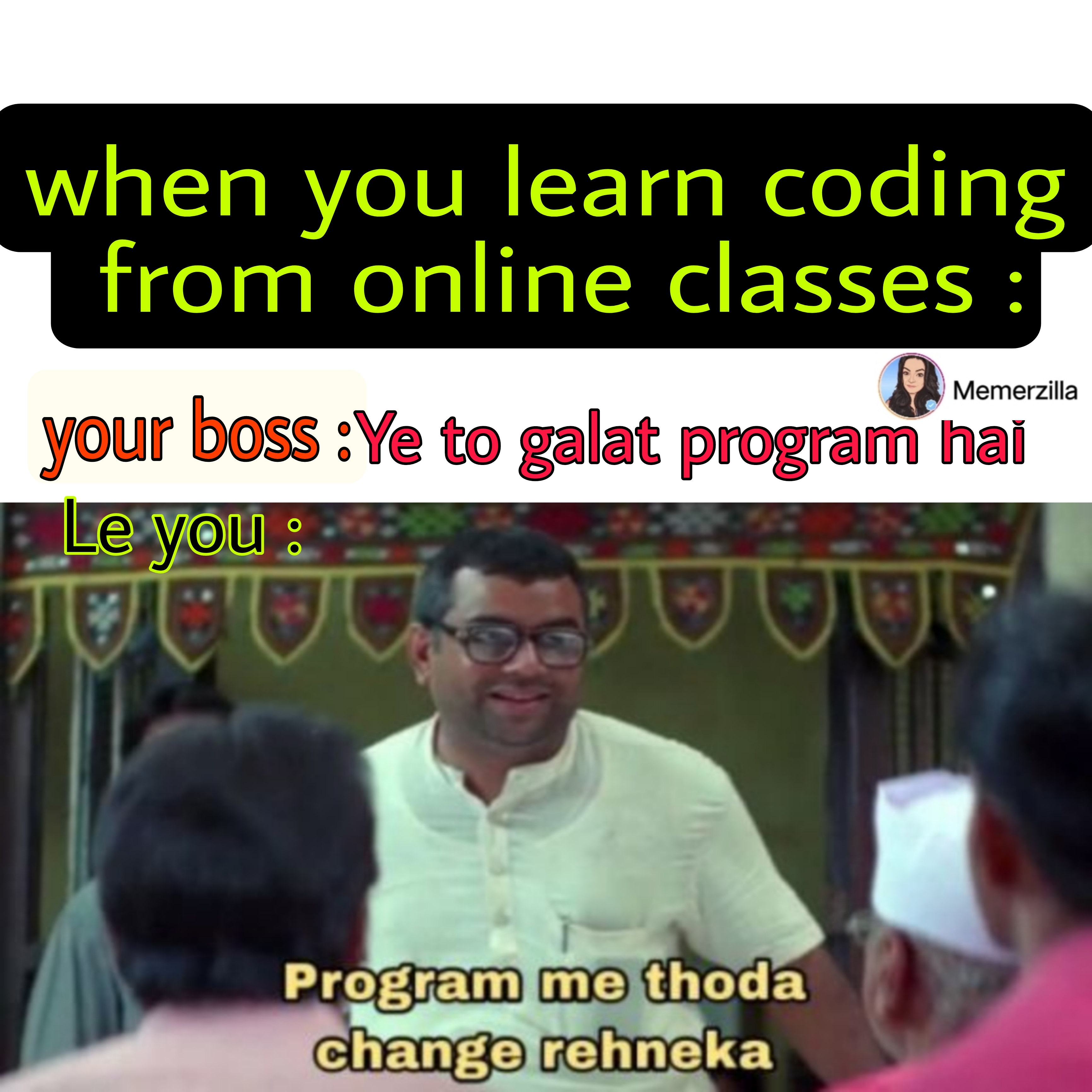 When you become engineering from online classes 😂
