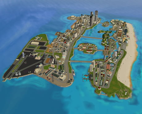 When you realize how small Vice city was....