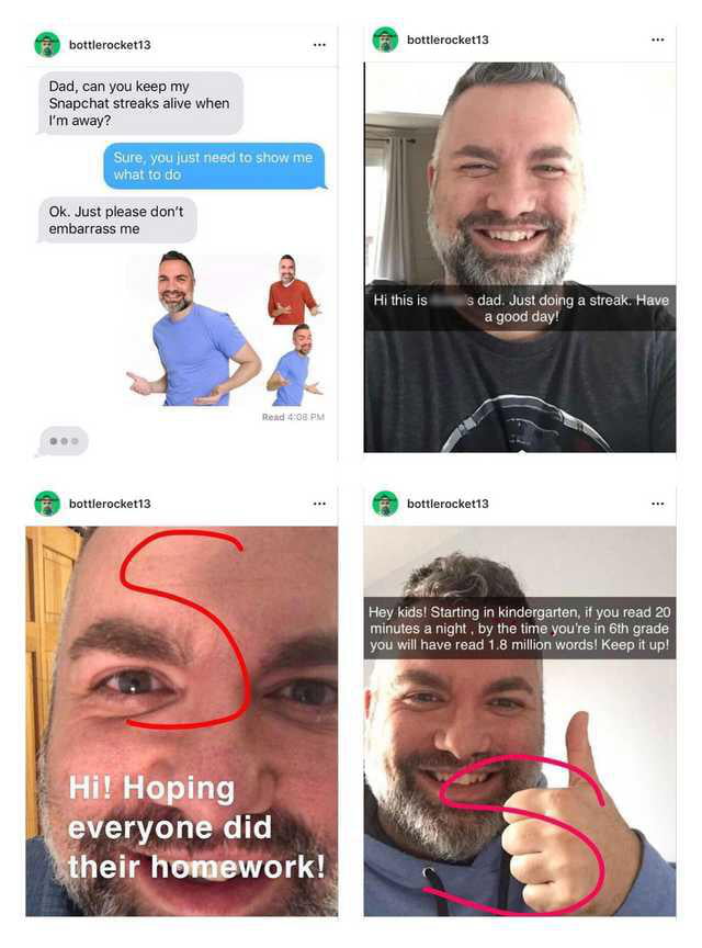 Who said Dads can't be cool? (This Dad's IG: bottlerocket13)