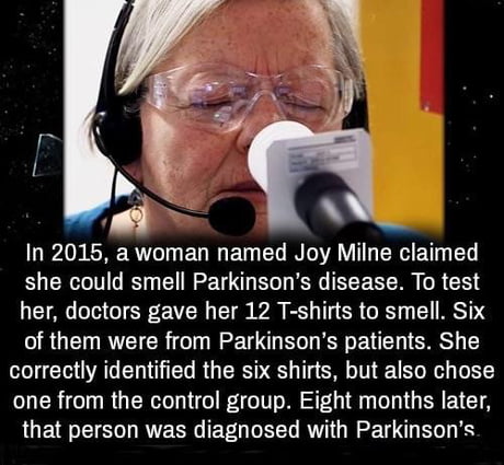 Woman can smell Parkinson&rsquo;s disease