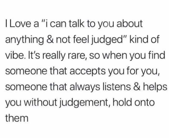 You might never meet them ...