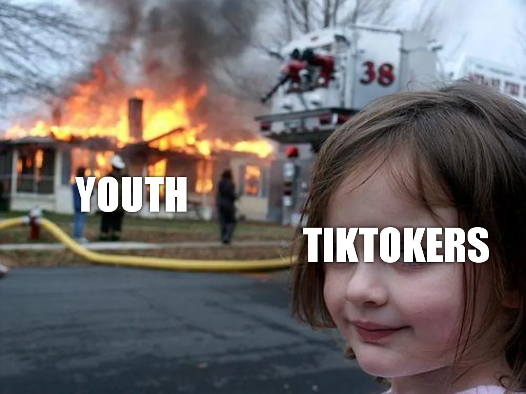 Youth and tiktokers