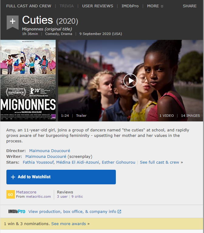 Yup IMDB have removed the rating